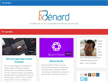 Tablet Screenshot of fxbenard.com